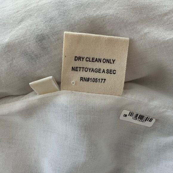 Ulla Johnson Ivory Wool Plaid Amal Jacket Zip Front Pockets Small - Picture 9 of 10